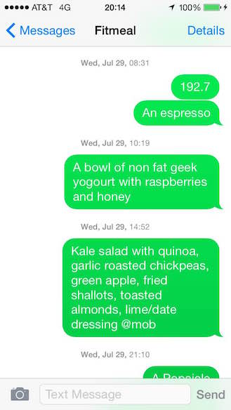 Text messages